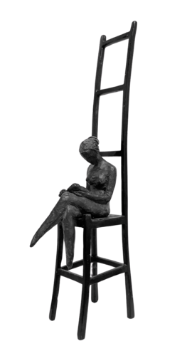 The Reader’s Reverie by Gor Avetisyan, Sculpture for Sale on Select
