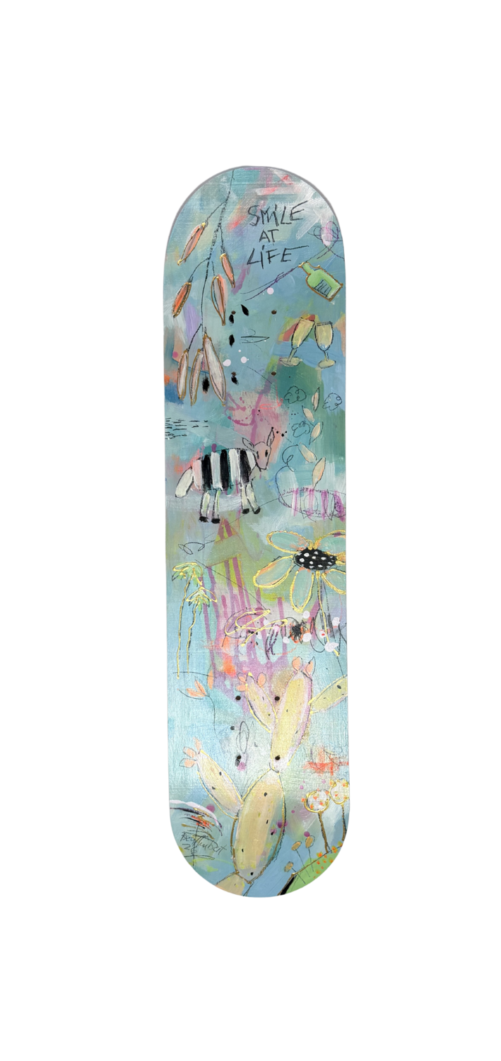 Smile at life No.3  #deck Bea Schubert Sculpture for sale