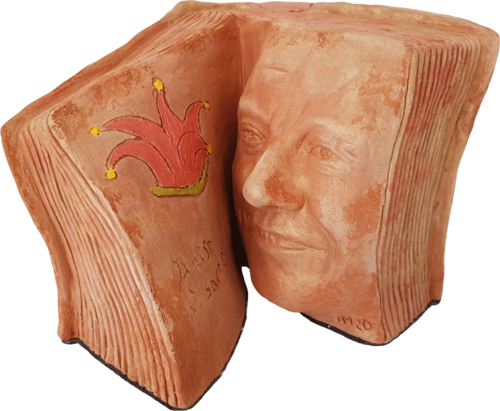 Il libro di Dario Fo by Michele Imperiale, Sculpture for Sale on Select