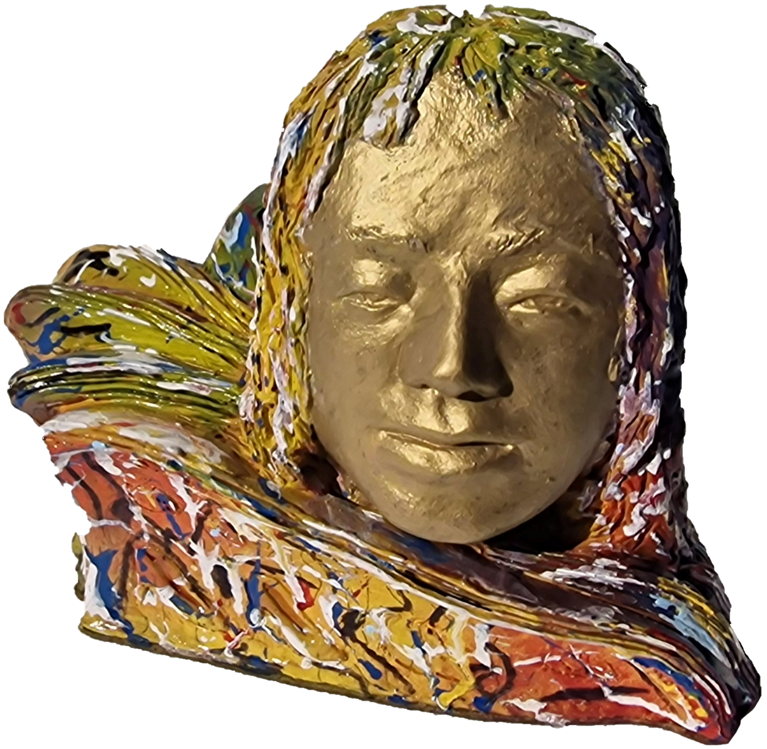 Volto tra i fogli Michele Imperiale Sculpture for sale