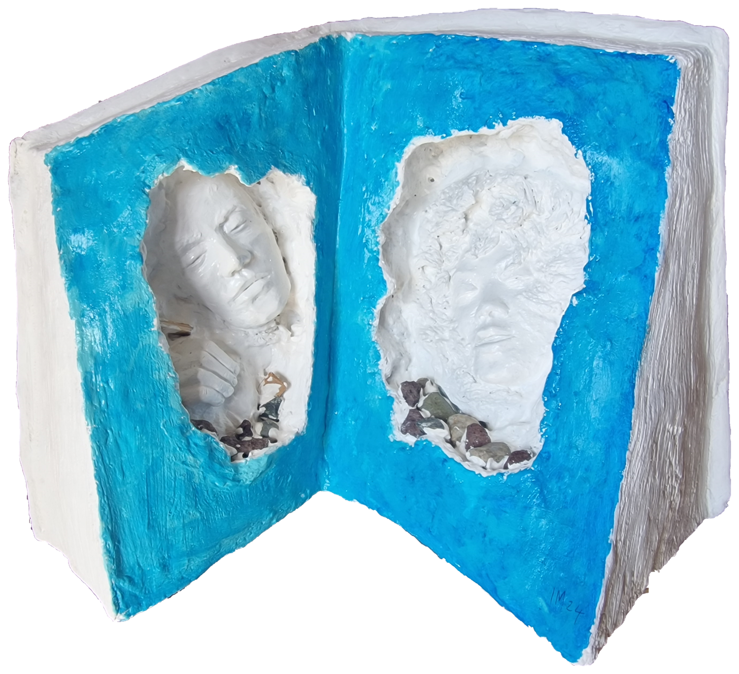 Immigrazione Michele Imperiale Sculpture for sale