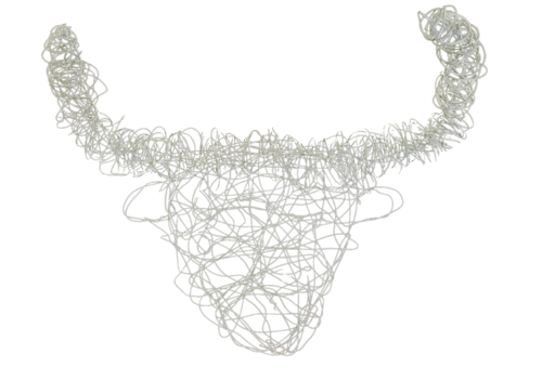 Cabeza de Toro II by María Burgaz, Sculpture for Sale on Select