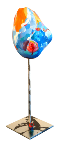 "Am Busen der Natur"  - At the bosom of nature - by Helene Mantei, Sculpture for Sale on Select