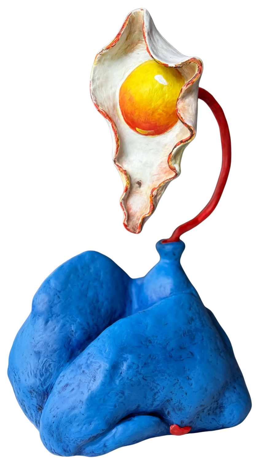 Egg Flower Ta Byrne Sculpture for sale