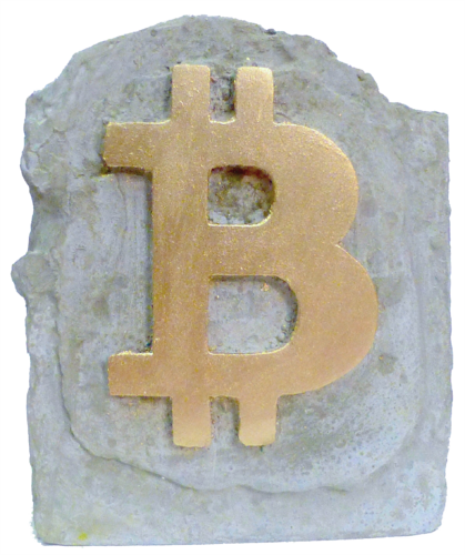 BITCOIN (pièce unique) by Jp Malot, Sculpture for Sale on Select