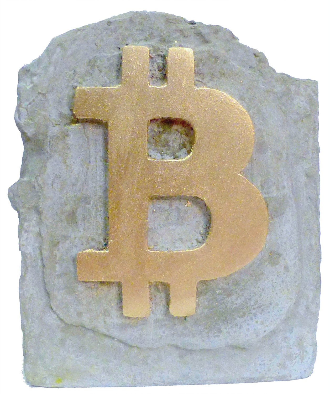 BITCOIN (pièce unique) Jp Malot Sculpture for sale