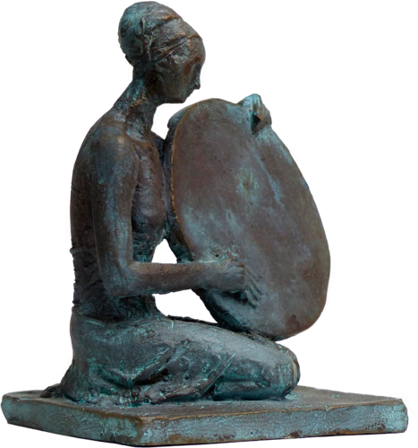 In the rhythm by Angelika Kienberger, Sculpture for Sale on Select