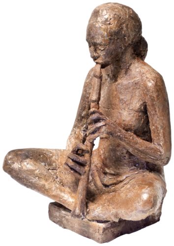 Unisono 2, Version in Steinguss by Angelika Kienberger, Sculpture for Sale on Select