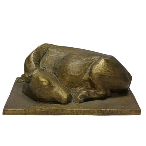 Ruhendes Rind by Angelika Kienberger, Sculpture for Sale on Select