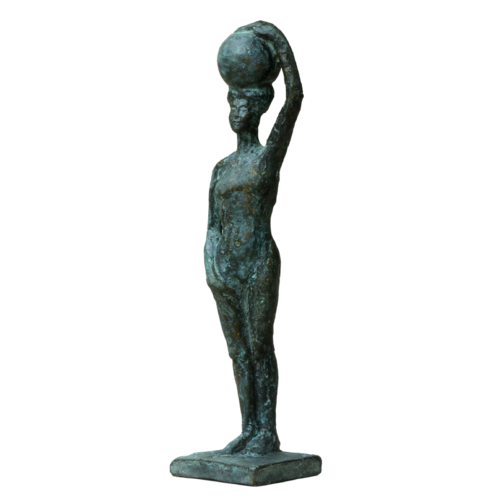 World on my head - Atlanta by Angelika Kienberger, Sculpture for Sale on Select