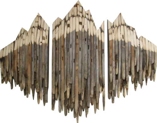 hanza mountain by Manfred Hellweger, Sculpture for Sale on Select