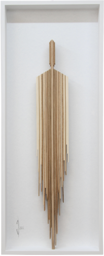 human flow WALL II by Manfred Hellweger, Sculpture for Sale on Select