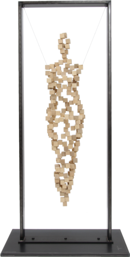 human cubes 222 by Manfred Hellweger, Sculpture for Sale on Select