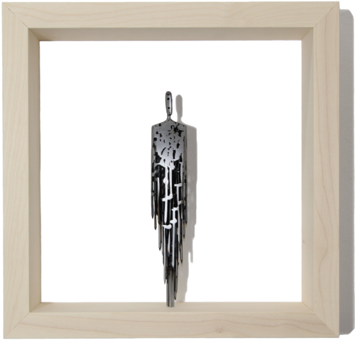 human nails WALL II by Manfred Hellweger, Sculpture for Sale on Select