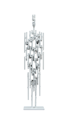 human flow FENRIR by Manfred Hellweger, Sculpture for Sale on Select