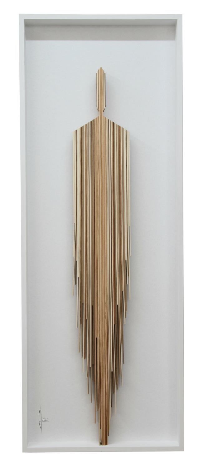 human flow WALL I Manfred Hellweger Sculpture for sale