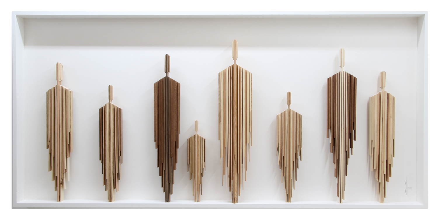 human flow DIVERSITY I Manfred Hellweger Sculpture for sale