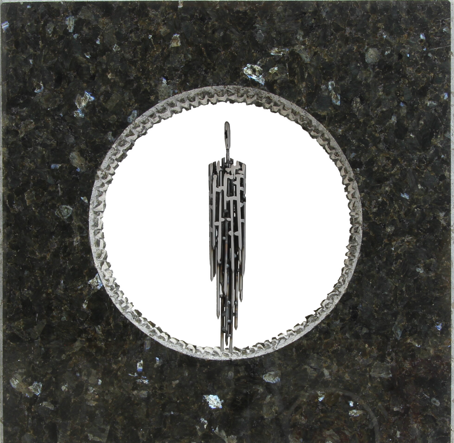 time hole III Manfred Hellweger Sculpture for sale