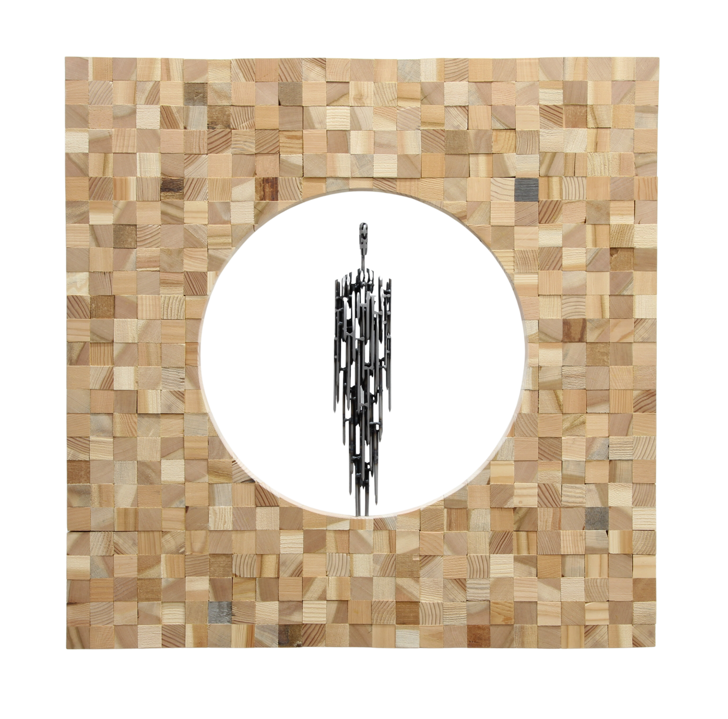 human nails WALL V Manfred Hellweger Sculpture for sale