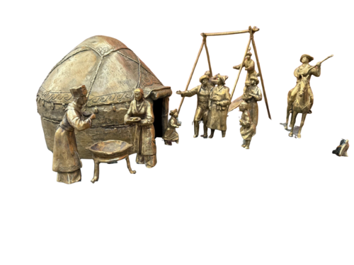 Nowruz: Memory of the Roots by Emil Kasymov, Sculpture for Sale on Select