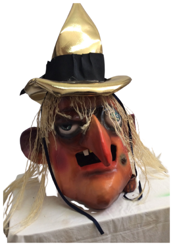 cabezudo bruja by juan angel saiz manrique, Sculpture for Sale on Select