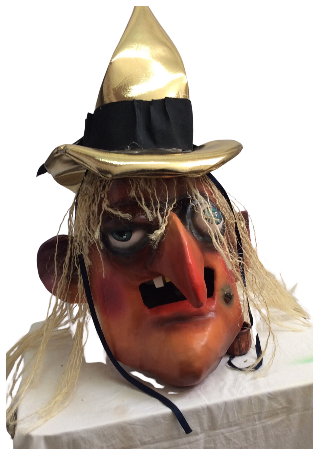 cabezudo bruja juan angel saiz manrique Sculpture for sale
