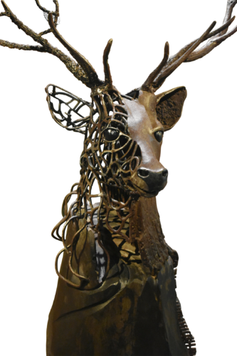 Metamorfosi di un cervo by Paolo Morandi, Sculpture for Sale on Select