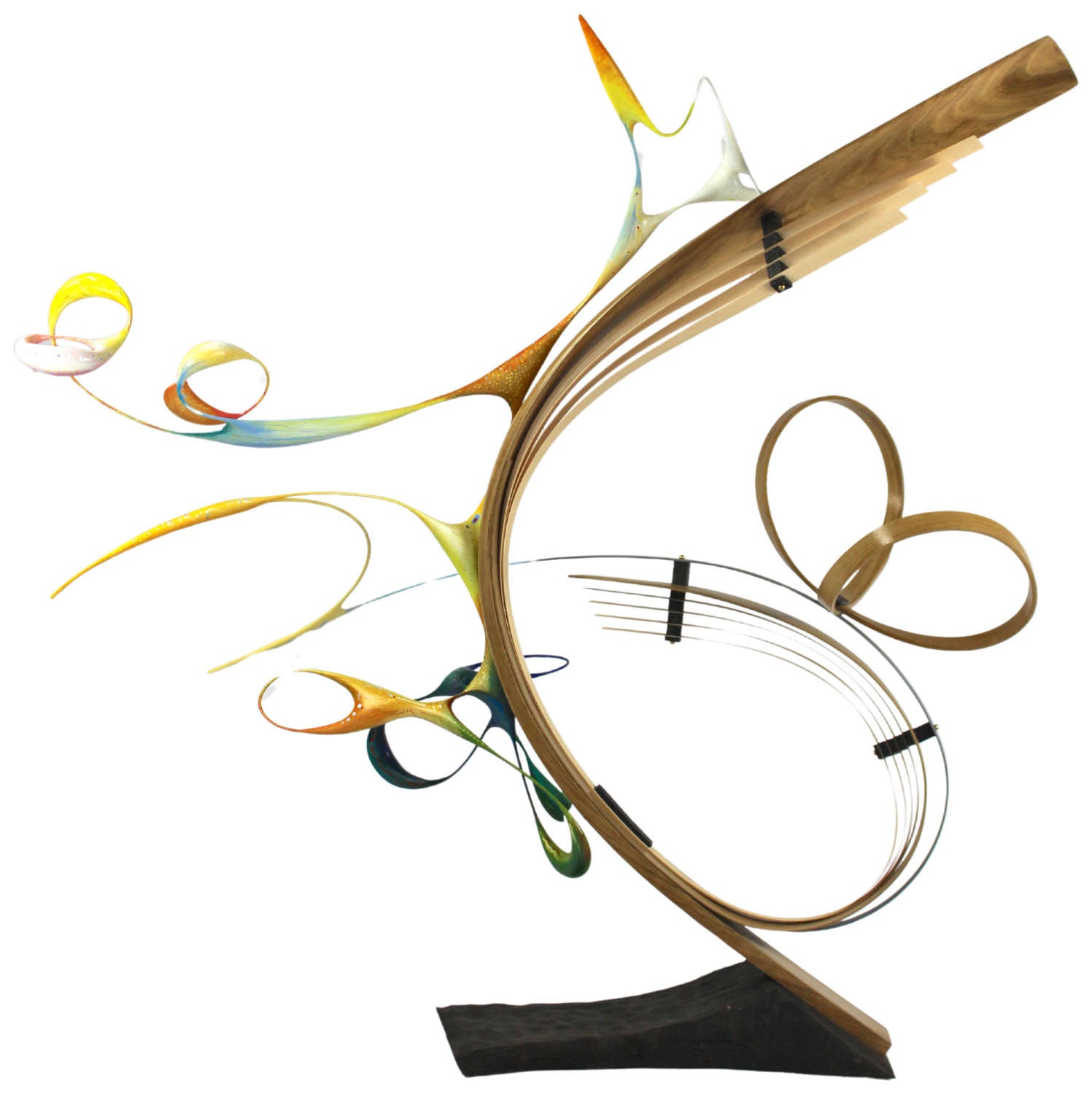 Freedom - Oil Painting in Sculpture Mark Purllant Sculpture for sale