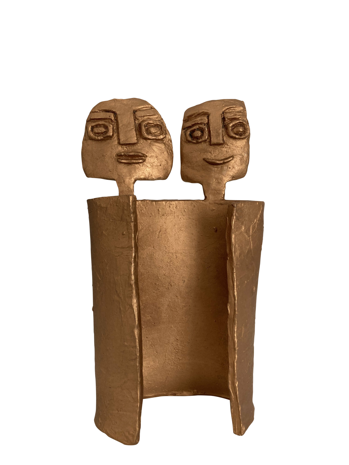 Das Paar - Loving Couple #1270 ISOLDEN Sculpture for sale