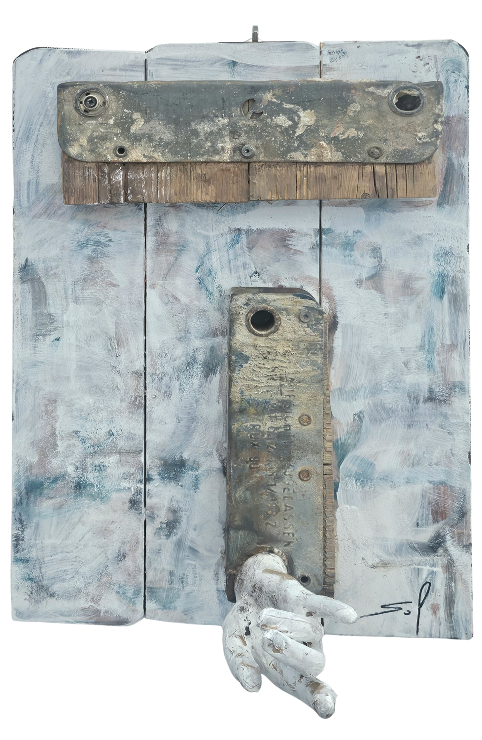 Main dans les airs - 2025 Sof - Sophie Voigt-Chadeyron Sculpture for sale