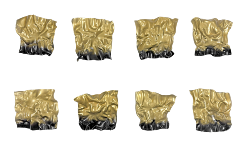 Gold mines by Sumit Mehndiratta, Sculpture for Sale on Select