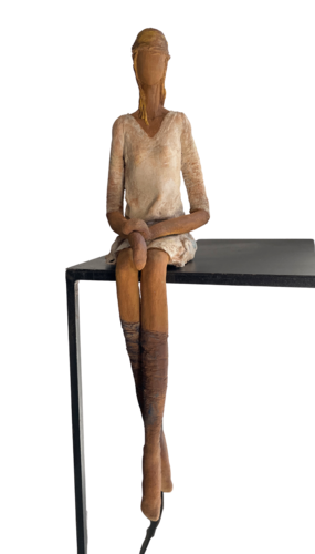 Pause by Marie-Madeleine Vitrolles, Sculpture for Sale on Select