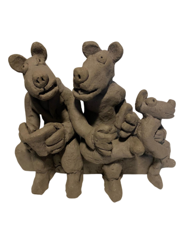 famille souris des villes by Frob, Sculpture for Sale on Select