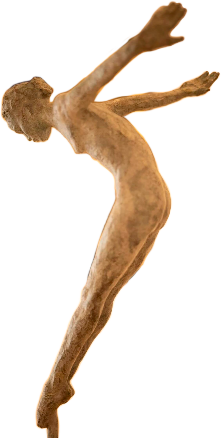 L' Appel myriam de LAFFOREST Sculpture for sale