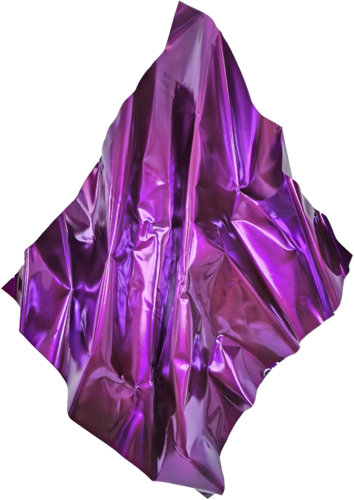 Steel Silk. Purple by José Soler Art, Sculpture for Sale on Select