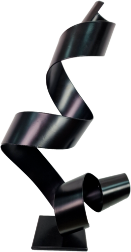 Black Spiral by José Soler Art, Sculpture for Sale on Select