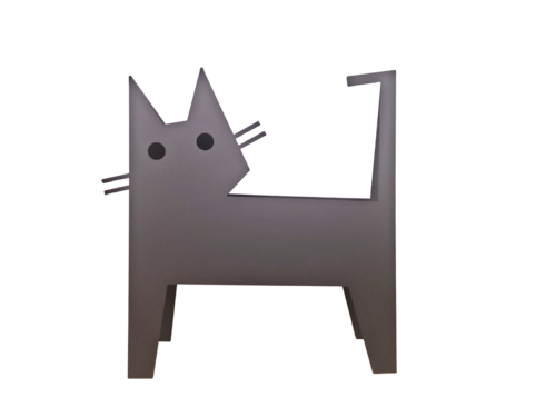 The Cat KH. Black by José Soler Art, Sculpture for Sale on Select