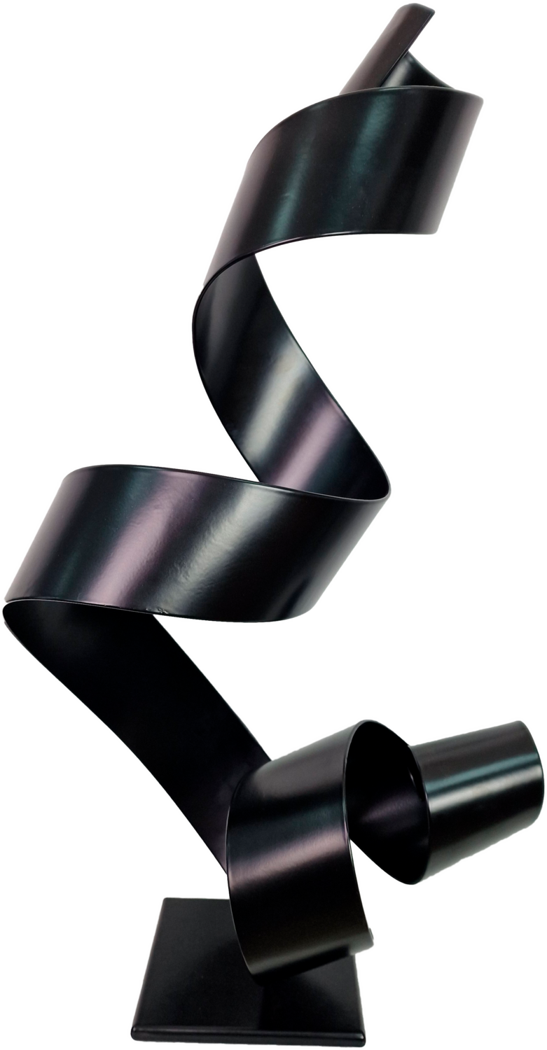 Black Spiral José Soler Art Sculpture for sale