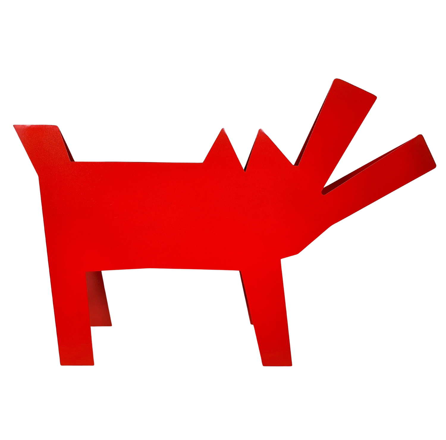 The Dog KH. Red José Soler Art Sculpture for sale