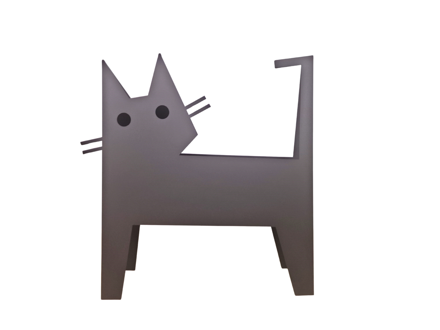 The Cat KH. Black José Soler Art Sculpture for sale