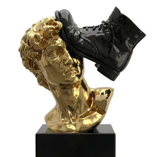 DAVIDE FERITO von Enrico Nicodemo - Demó, Skulptur kaufen auf Select