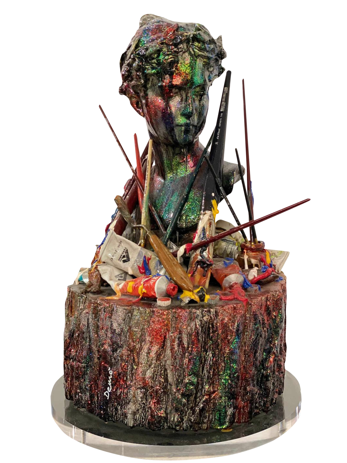 Arté Enrico Nicodemo - Demó Sculpture for sale