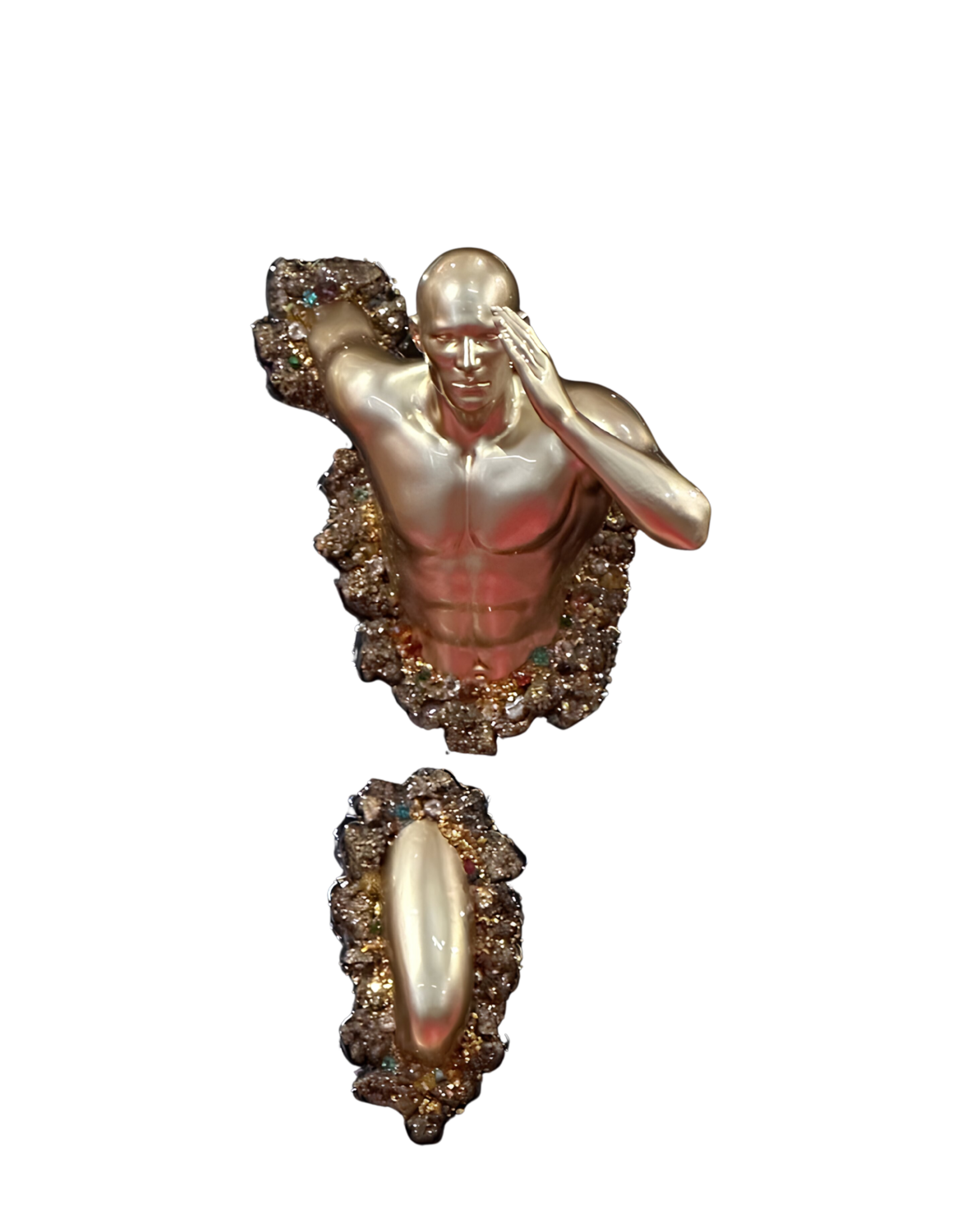 Genesis Aurea Enrico Nicodemo - Demó Sculpture for sale