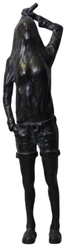 Peek-a-boo SINGLE WOMAN by Carole Kohler, Sculpture for Sale on Select