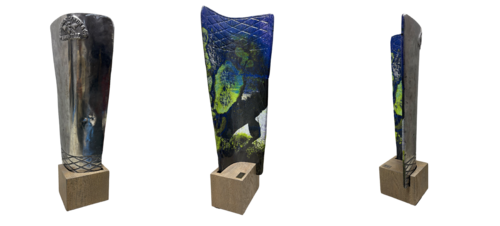 Blue interior 1 by Carole Kohler, Sculpture for Sale on Select
