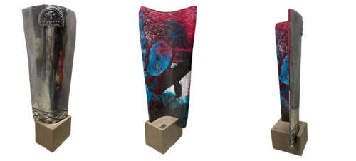 Pink interior 2 by Carole Kohler, Sculpture for Sale on Select