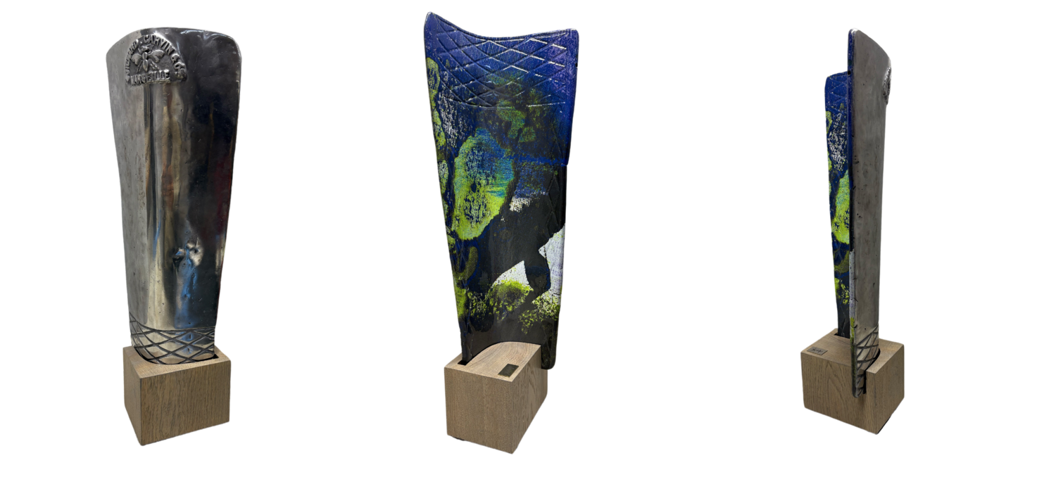 Blue interior 1 Carole Kohler Sculpture for sale