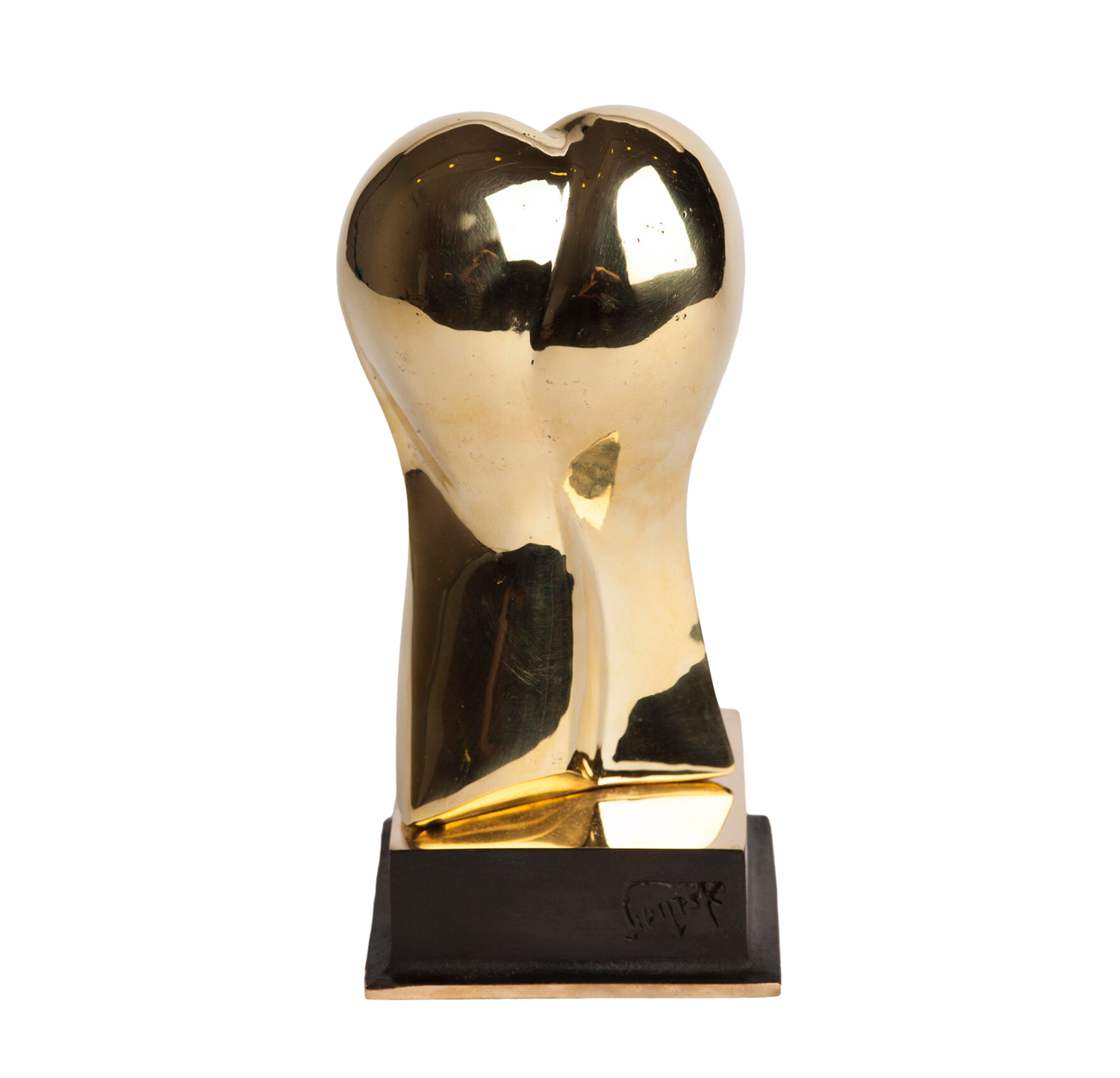 "Merger" Contemporary Abstract Bronze Sculpture Veaceslav Jiglitski Sculpture for sale