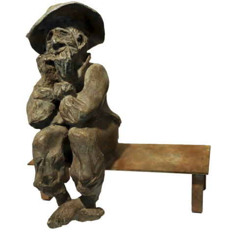 Thinker by Malka Tsentsiper, Sculpture for Sale on Select