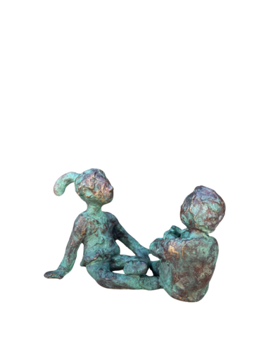 A Chat by Lamia Fakhoury, Sculpture for Sale on Select